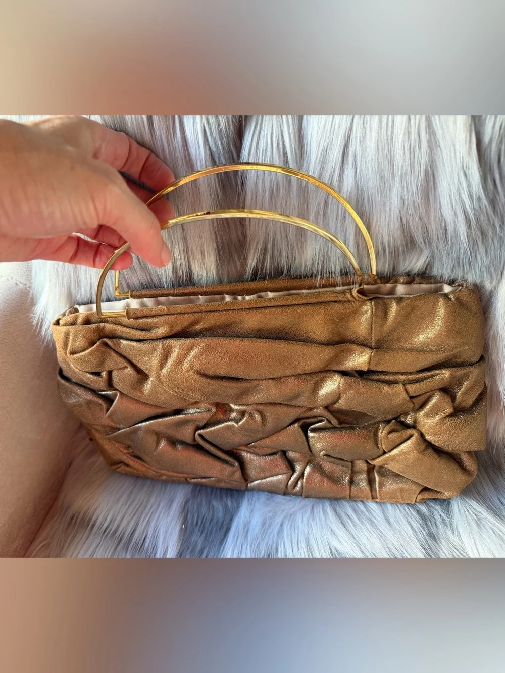 Vintage Jady Su Metallic Bag